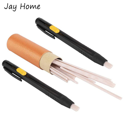 20Pcs Tailors Chalk Fabric Marker Pen & 2pcs Pen Case for