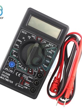 DT830B LCD Digital Multimeter  Volt Amp Ohm Tester Meter Han