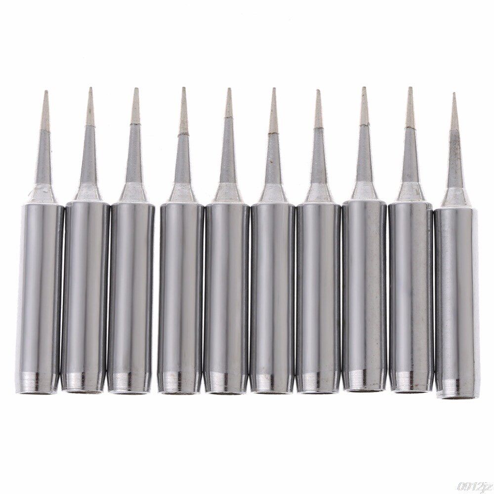 10 Pcs Lead Free Replacement Soldering Solder Iron Tips 900M