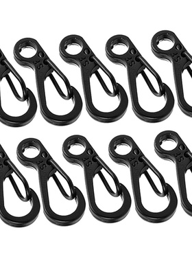 10PCS Mini SF Spring Backpack Clasps Climbing Carabiners Key