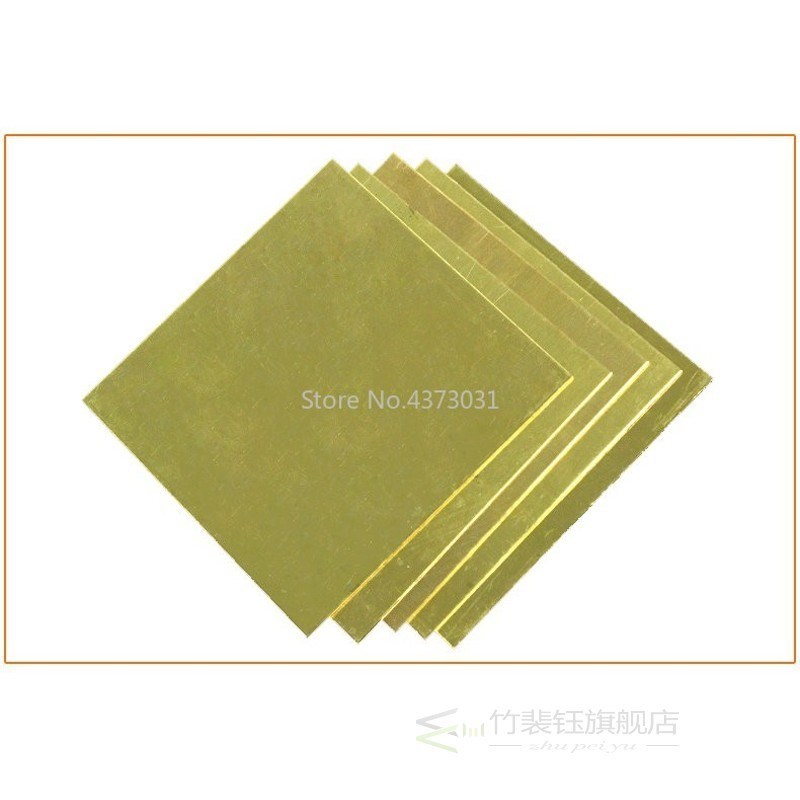 1pc Brass Copper Plate Sheet of CuZn40 2.036 CW509N C28000 C