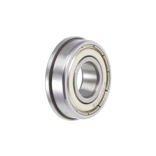 F6001ZZ Flange Ball Bearing 12x28x8mm Shielded Chrome Bearin