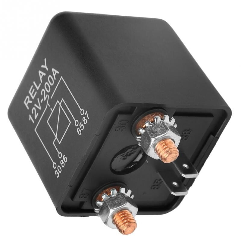 WM686 12VDC 4-Pin Start Relay Heavy Duty Car ONOFF Switch Re