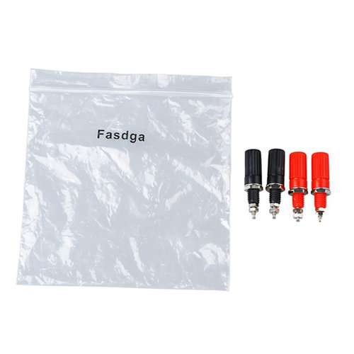 Fasdga 4 Pcs Bo 4mm Female Banana Socket 7mm Thre Bindin