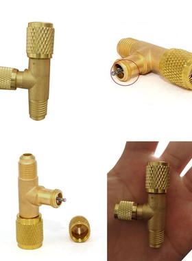 Refrigerant Exhaust Valve Bleed Valve Full Copper Quick Rele