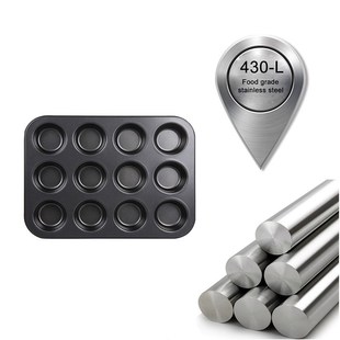 Cake Pan Bakeware Tray Muffin Cupcake Paper Cups Baking Pan