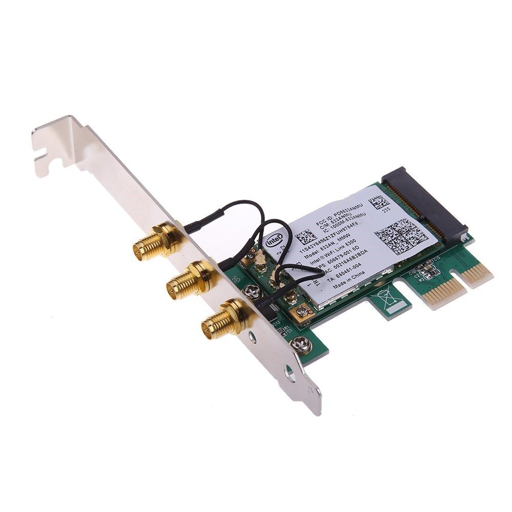 450Mbps WiFi PCI-Express x1 Adapter Desktop Card for Intel 5