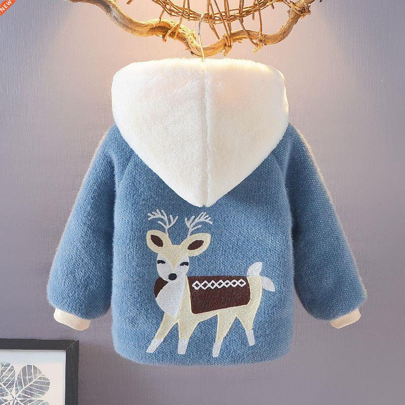 New Spring Winter Girl Coat Jackets Warm Clothing Kids Teena图片