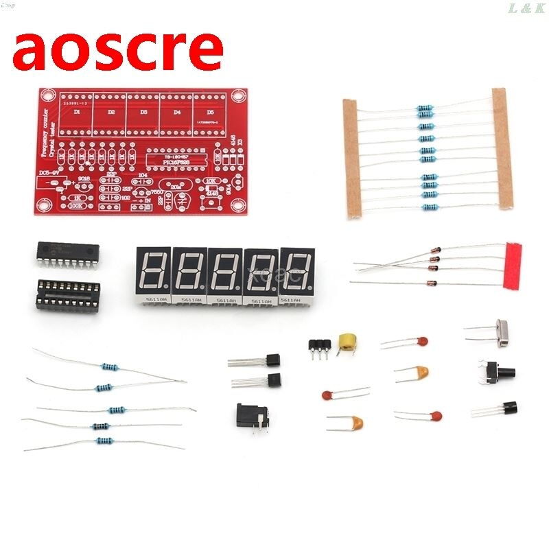 1Hz-50MHz Crystal Oscillator Frequency Counter Meter 5-Digit