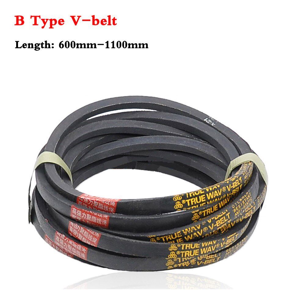 1PCS B Section V-belt Triangle Belt B-600mm ~ B-1100mm 适用