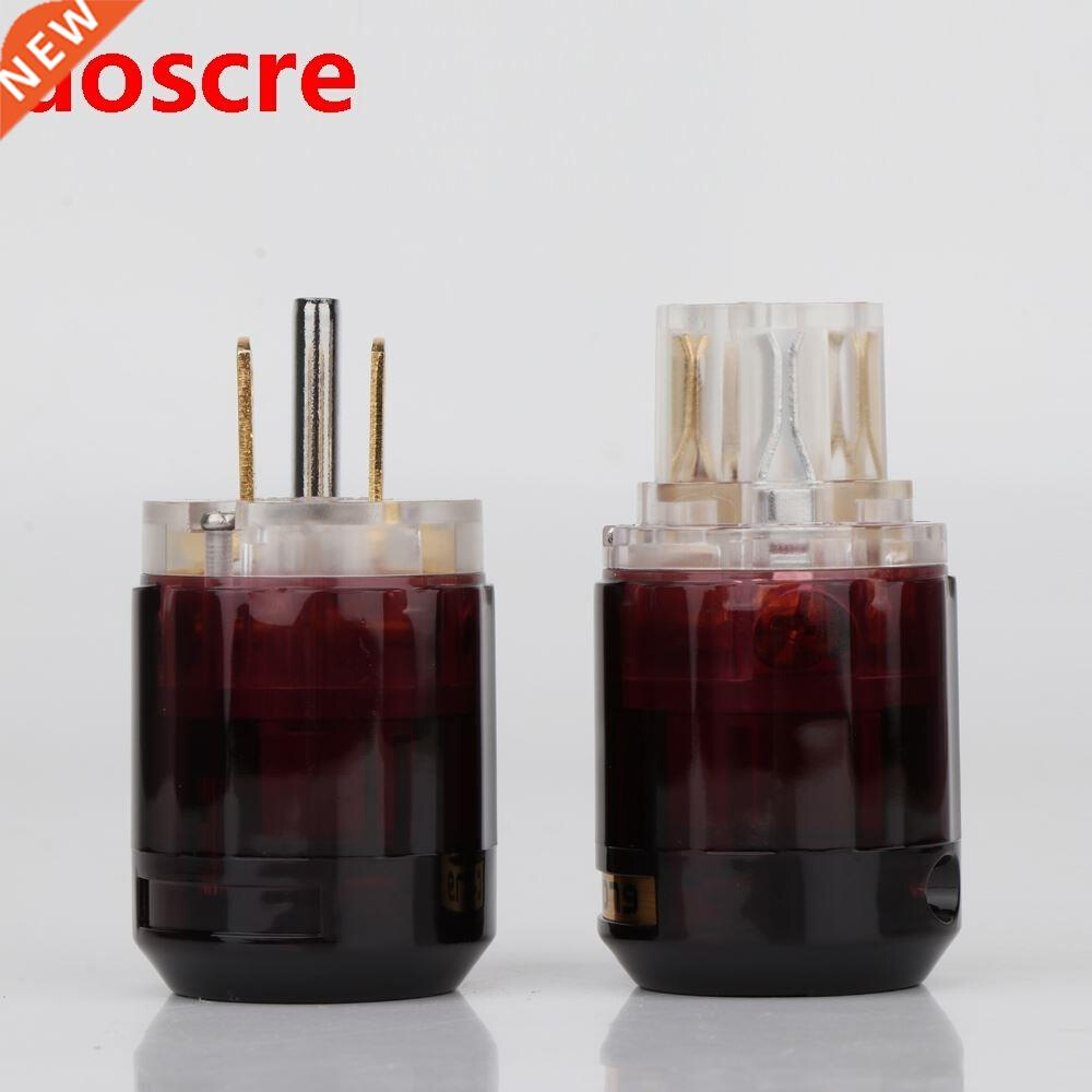 Pair P-079 C-079 IEC + P079 24k Gold-Plated US Power Plug +I