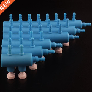 2~8Heads 4~8mm Aquarium Air Pump Hose Splitters Oxygen Pipe