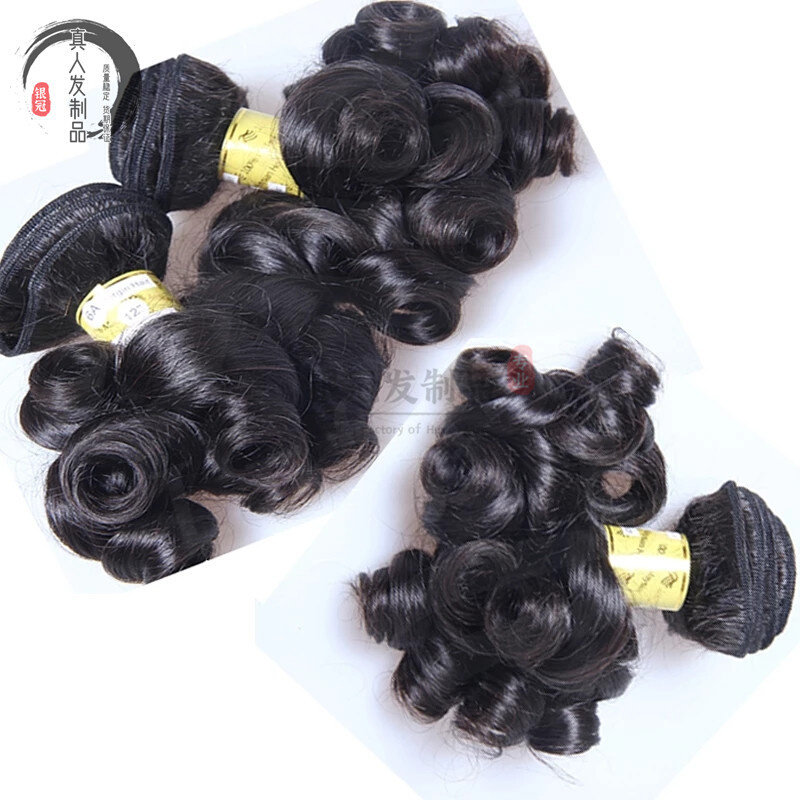 Funmi Loose越南发真人发发帘 工厂一件代发vietnam human hair