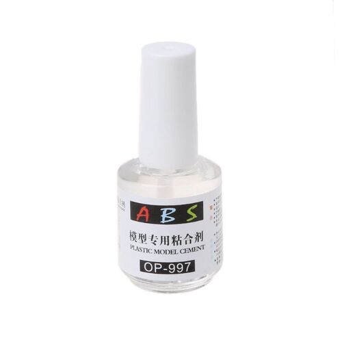 ABS Plastic Model Cement Special Glue Acrylic Plexiglass Fas