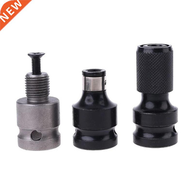 3pcs/set 1/2 Inch Square To 1/4 Inch Hex Ratchet Socket Wren