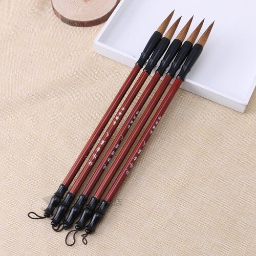 2020 New 1PC Chinese Calligraphy Brushes Pen Wolf Hair Writi