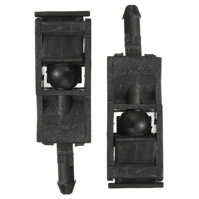 2Pcs Windshield Water Sprayer Spray Washer Nozzle 适用于 VW