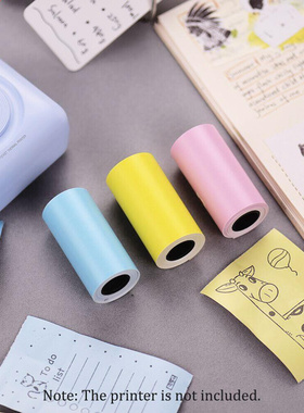 Color Sticker Paper Roll Direct Thermal Printer Paper with