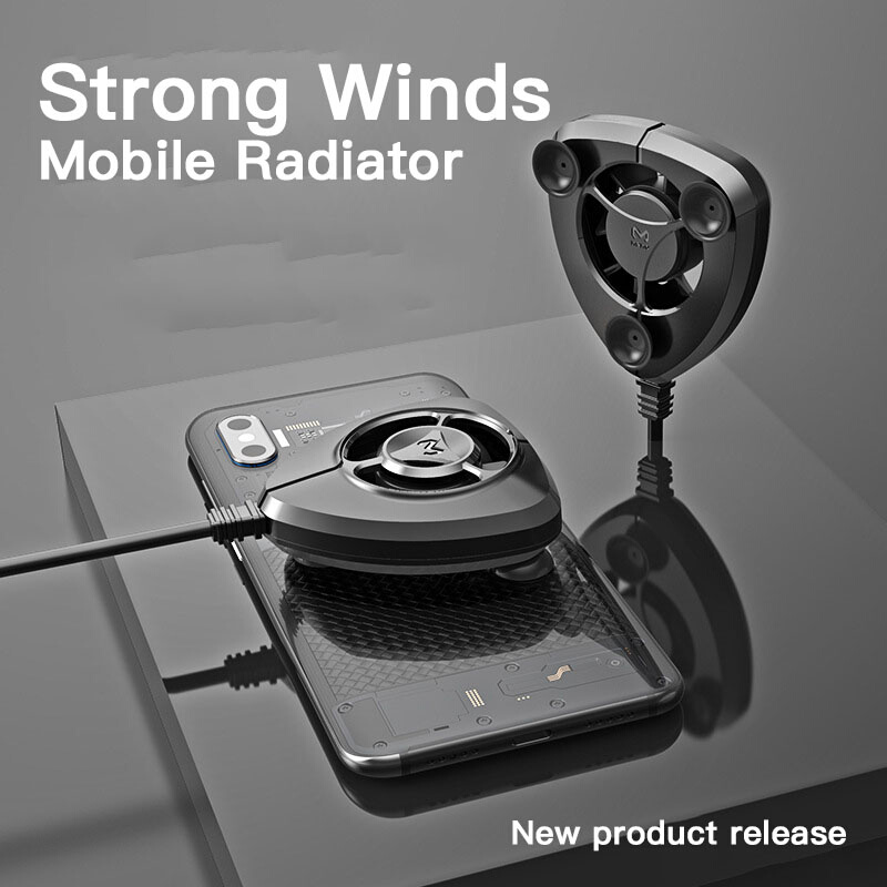 Portable Cooling Game Handle Radiator Mobile Phone Cooler F