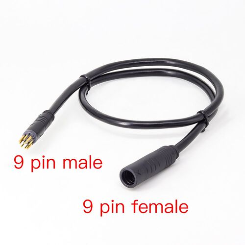 9 Pin Julet Wheel Hub Motor Cable E-bike motor Extension cab