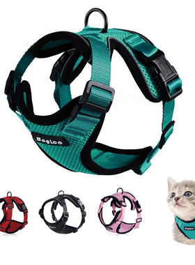 Cat Harness and Leash Set for Escape Proof Cat Vest Harness