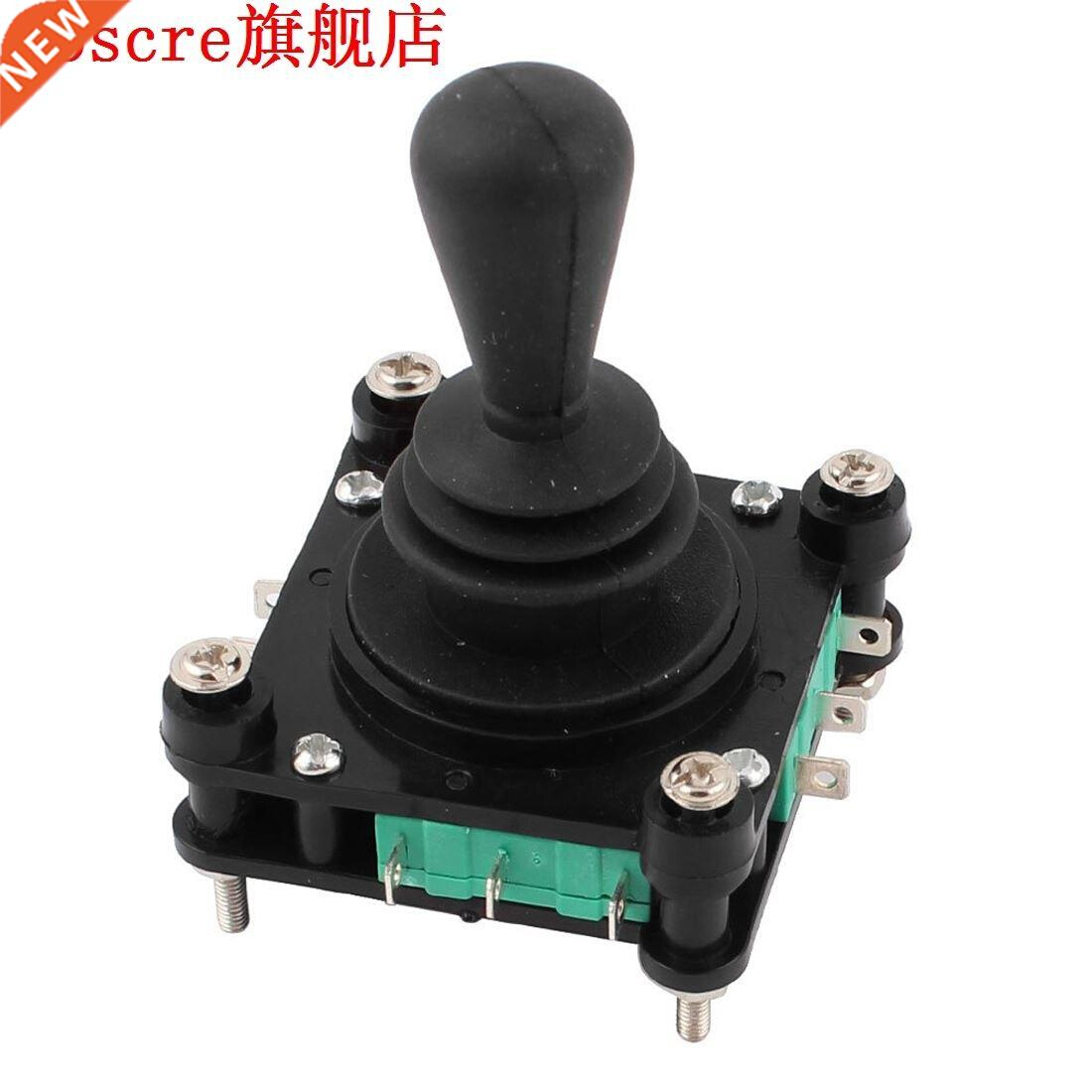 AC 240V 5A 4NO 4NC Momentary 2.5mm Fixing Thread Joystick Sw