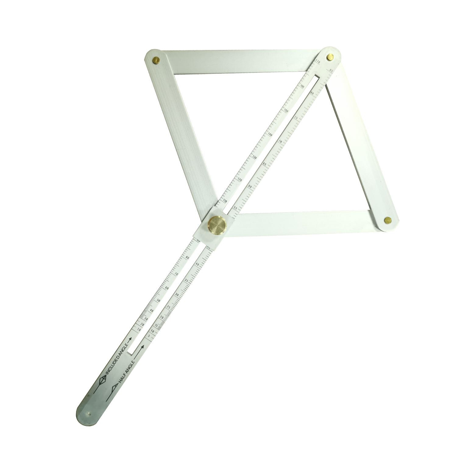 Protractor Wood Ruler Woodworking Model Craft Angle Square C