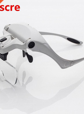 Headband LED Magnifier 1x 1.5x 2x 2.5x 3.5x Head Eye Magnify
