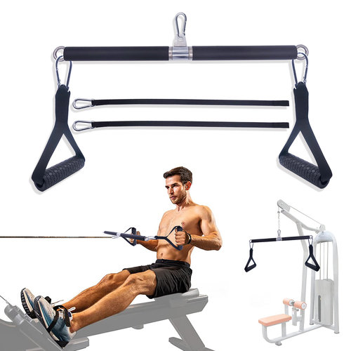 Back Strength Rowing Training Handle Set for Cable Machine