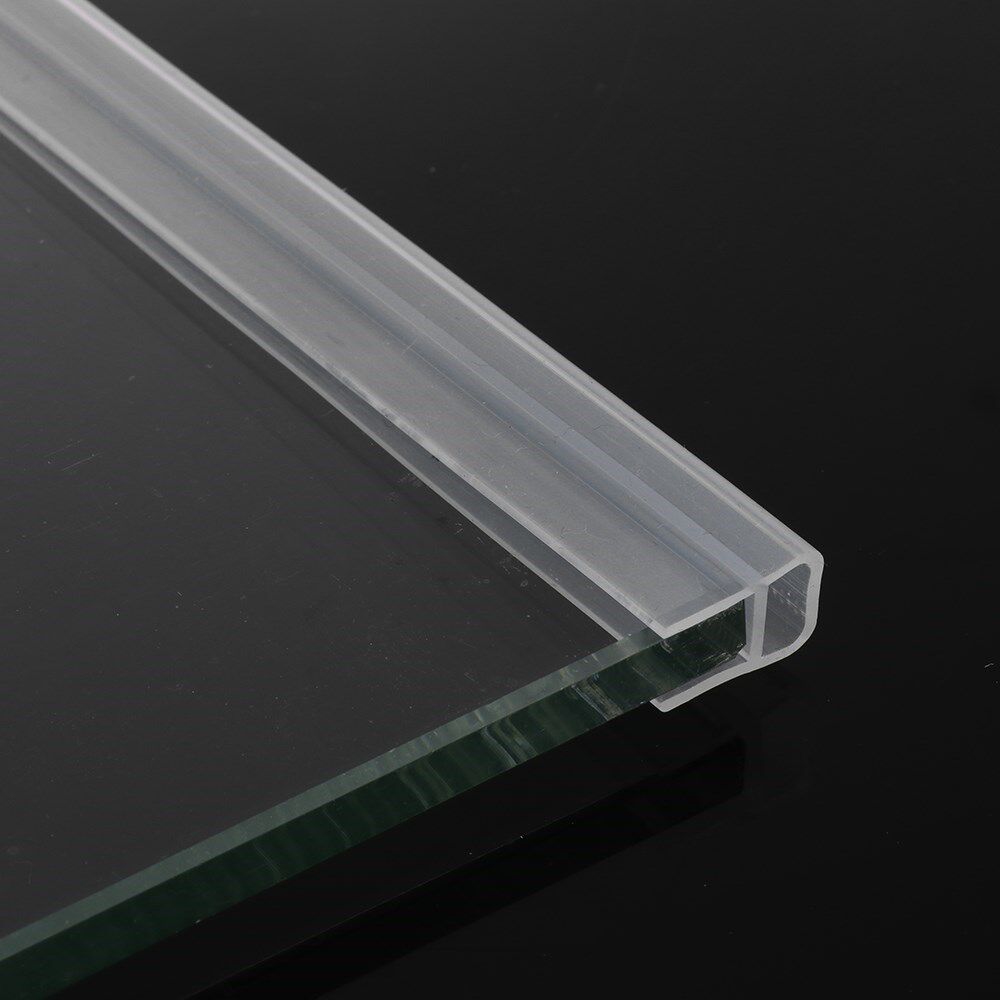 1M 6-12mm F U h Shape Glass Door Sealing Strips Silicone Rub