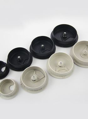2pcs Hot ABS Desk Wire Hole Cover Base 50mm Office Desk Grom