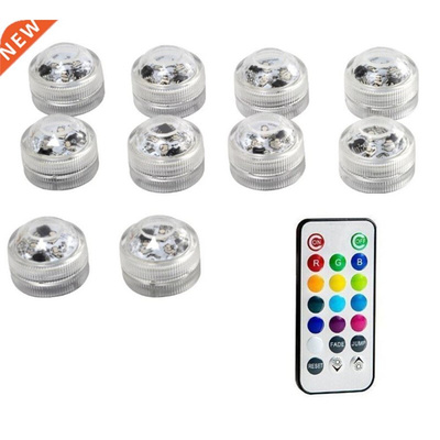 IP68 Waterproof Battery Operated Multi Color Submersible LED