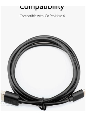 for Gopro Hero 8 7 6 5 Charging SB Cable Line Data Sync Tran