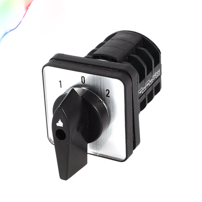 380V 10A 1-0-2 2Pole 3Positions Rotary Cam Universal Changeo