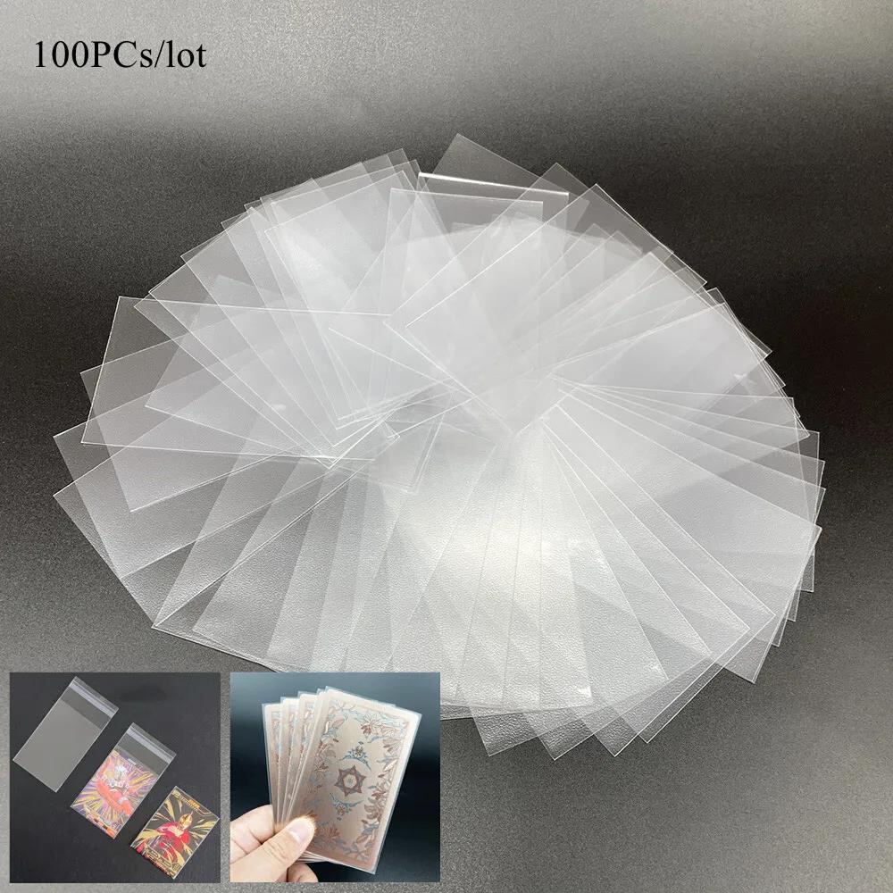 100PCs Board Game Card Protector Transparent Card Sleeves4.
