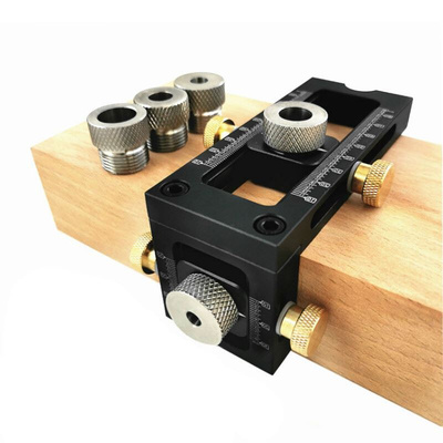 2 In 1 Concealed Flat Head Cross Pocket Hole Jig Hole Punche