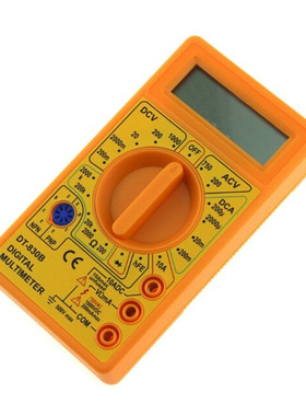 Digital Multimeter 1999 counts AC DC Voltage DC Current Test