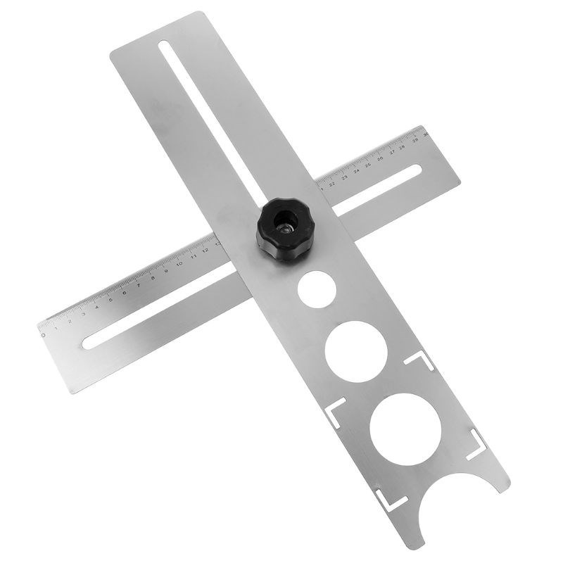 Multi-Functional Tile Locator Puncher Tapper Adjustable Tile