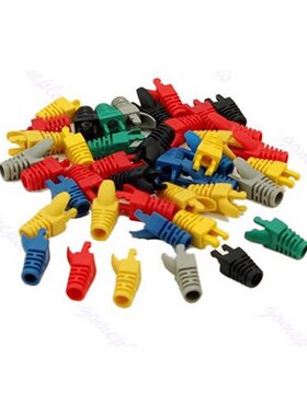 10/50pcs RJ45 Cap Connector CAT5E CAT6 Plug Cap Ethernet Ne