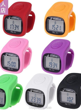 6 Digital Finger Tally Counter 8 Channels with LED Backlight