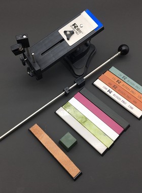 Professional fixed knife sharpener  whetstone white corundum