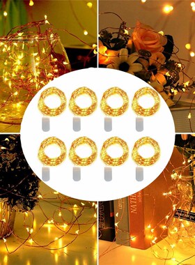 20pcs Led Battery Operated String Lights Waterproof 10 20 L