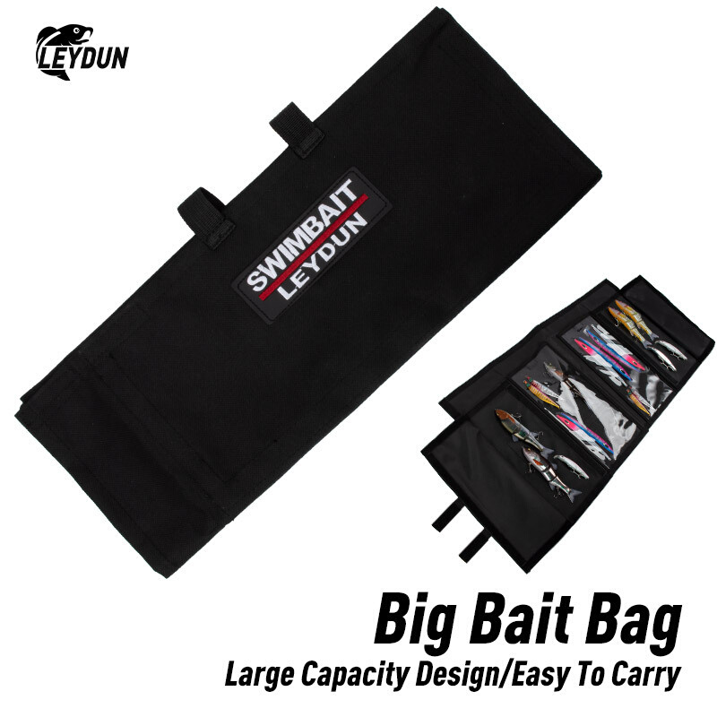 LEYDUN Swimbaits Fishing Bags For Soft And Hard Baits Up To