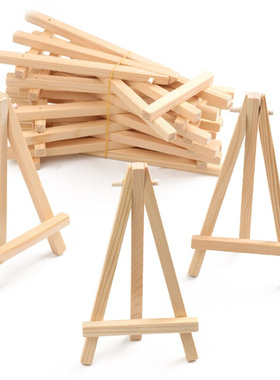 10Pcs Artist Easels Desk Easel Wooden Tripod Painting