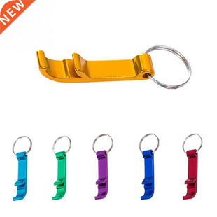 4 In 1 Bottle Opener Key Ring Chain Portable Metal Mini Beer