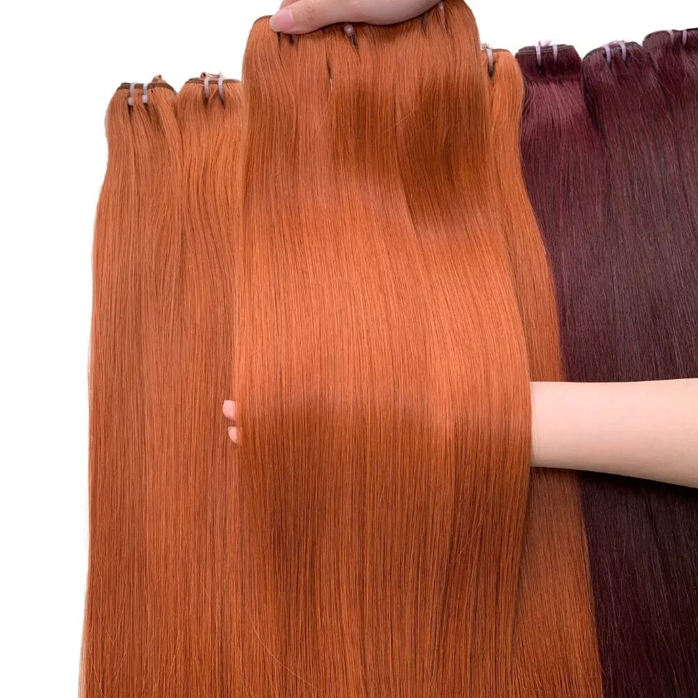 #350 Raw Vietnamese Hair Super Double Drawn 一档高幅度发帘