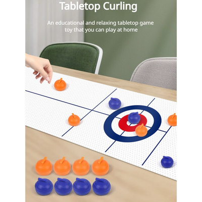 Family Fun Board Games for Kids & Adults: Tabletop Curling