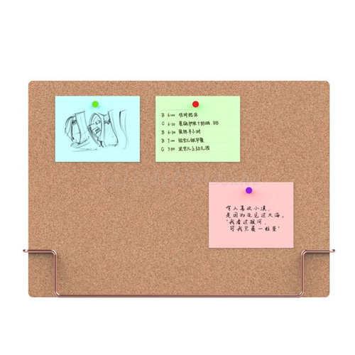 Natural Message Cork Board Environmentally Memo Pinboard
