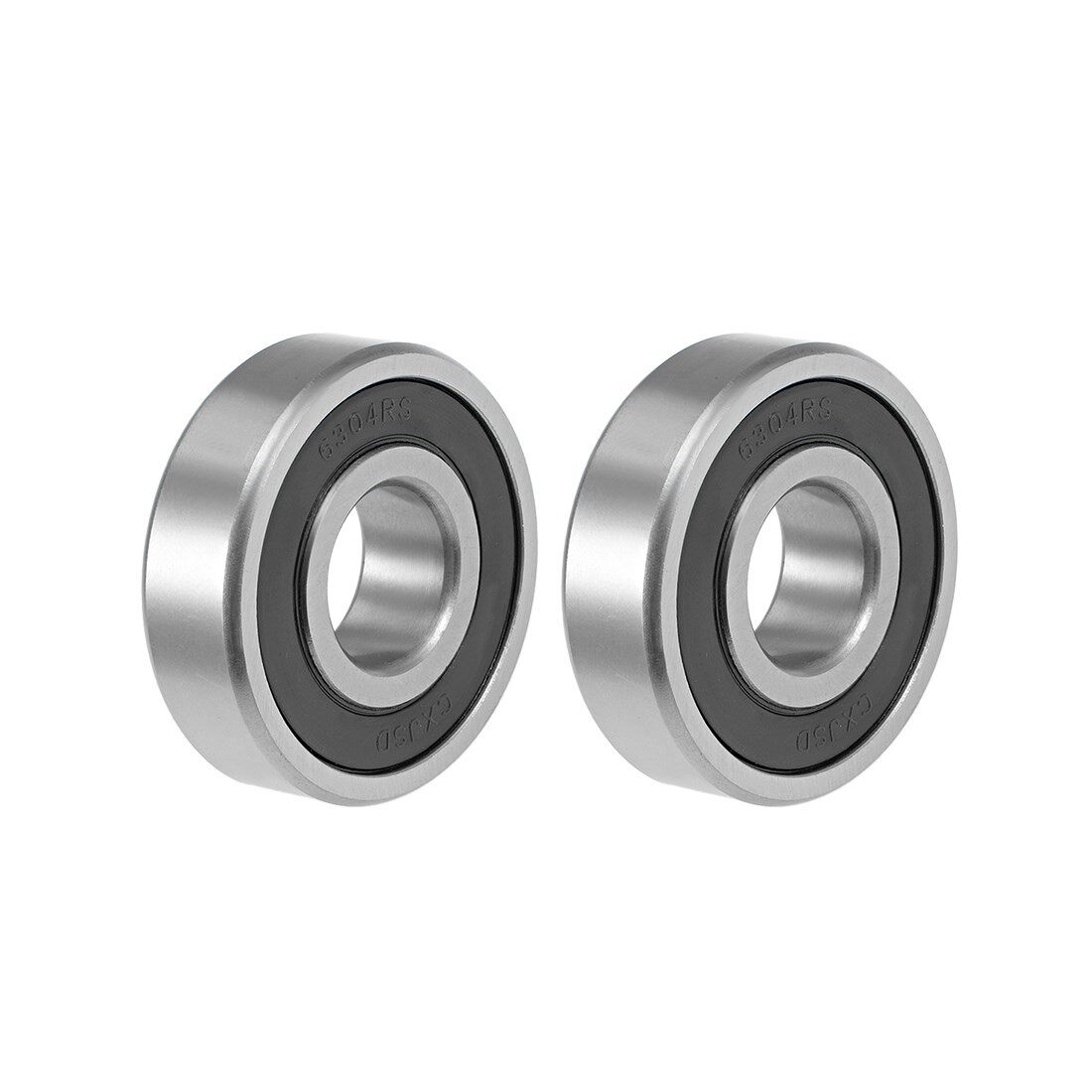 6304-2RS Ball Bearing 20x52x15mm Double Shielded ABEC-3 Bear
