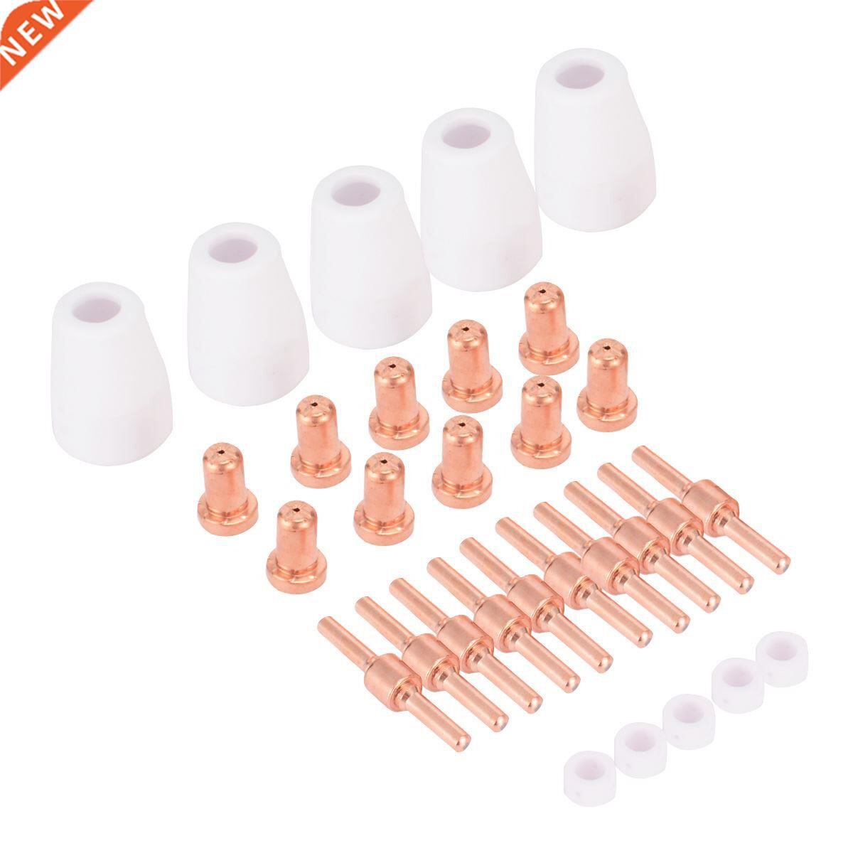 30pcs Thermal Plasma Cutting Consumables Spare Parts Kit Pl